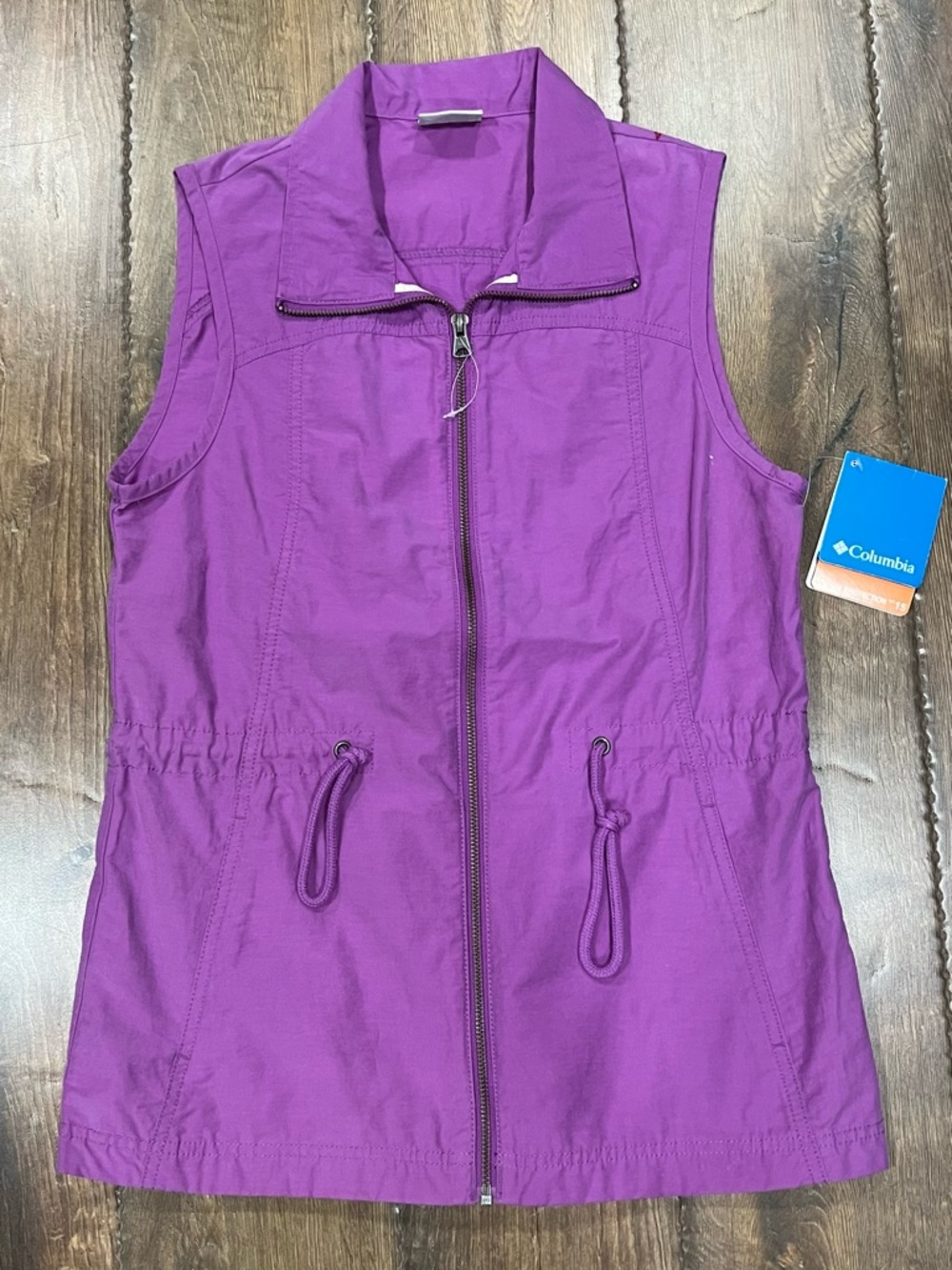 Columbia Sportswear Purple lightweight Vest XS NWT